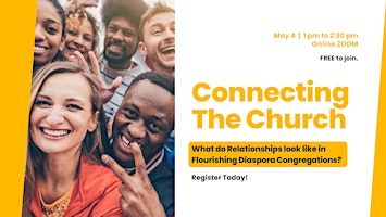 Imagem principal do evento Connecting the Church: Fruitful Relationships in Diaspora Congregations