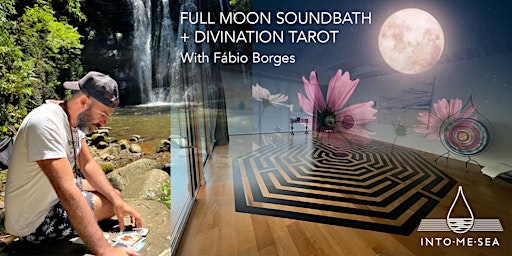 Primaire afbeelding van Full Moon Soundbath + Divination Tarot