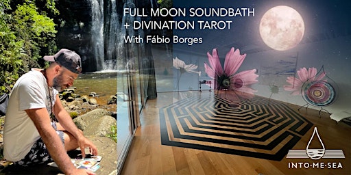 Imagem principal do evento Full Moon Soundbath + Divination Tarot