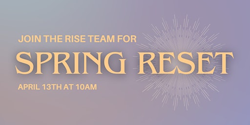 Spring Reset by Rise Chiro Co. primary image
