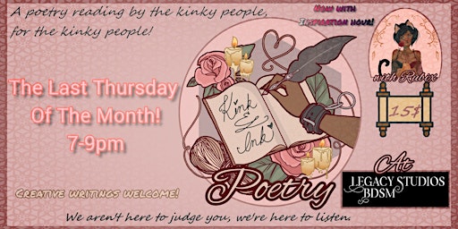 Kink & Ink Poetry Readings May primary image
