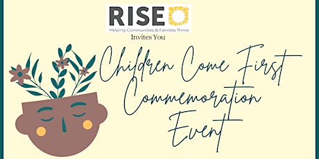 Children Come First Commemoration Event