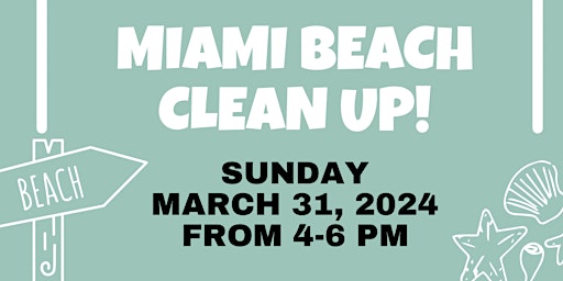 Miami Beach Clean Up primary image