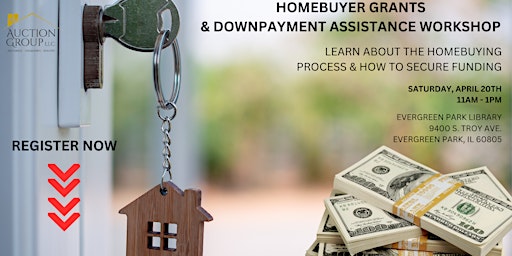 Primaire afbeelding van Home Buyer Grants and Down Payment Assistance Workshop