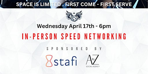 In-Person Speed Networking primary image