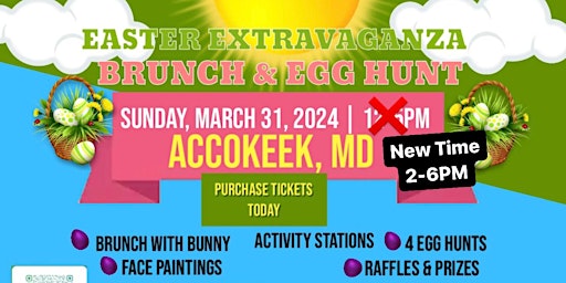 Primaire afbeelding van Easter Extravaganza Brunch & Egg Hunt