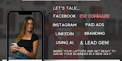 Lead Gen with Social Media, AI & KW Command primary image