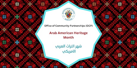 Commemoration of Arab American Heritage Month