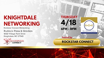 Free Knightdale Networking powered by Rockstar Connect (April, NC) primary image