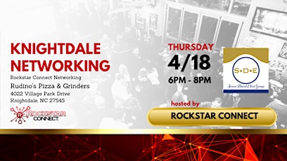 Free Knightdale Networking powered by Rockstar Connect (April, NC)