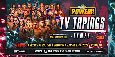 NWA Powerrr Tapings @ WEDU PBS Studios / Friday, April 12th, 2024 primary image