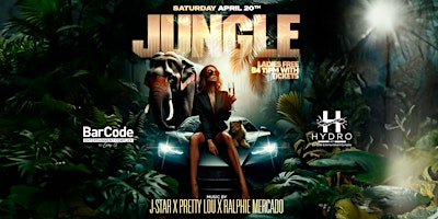 Primaire afbeelding van Jungle Weekend w/ Jumpin Jay, Pretty Lou | Hydro @ BarCode, Elizabeth NJ