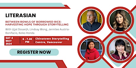 Imagem principal do evento Between Bowls of Borrowed Rice: Harvesting Hope Through Storytelling