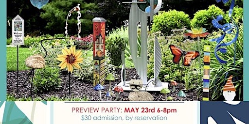 Imagem principal de 2024 Preview Party of Garden Art Show