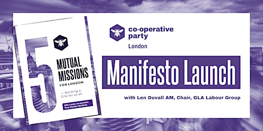 Image principale de London Co-operative Party Manifesto Launch