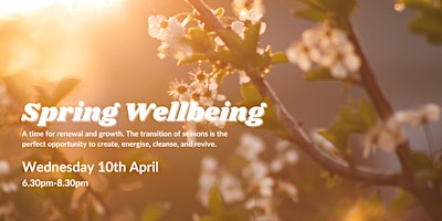 Primaire afbeelding van Spring Wellbeing Event