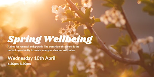 Hauptbild für Spring Wellbeing Event