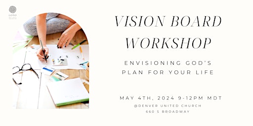 Primaire afbeelding van Springtime Renewal Vision Board Workshop