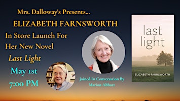 Imagem principal do evento Elizabeth Farnsworth's LAST LIGHT In-Store Book Reading & Discussion