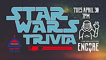 Imagem principal do evento Star Wars Trivia with CapCity Trivia