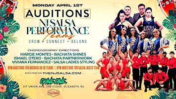 Immagine principale di AUDITIONS - NJ Salsa Performance Teams 