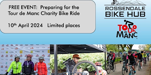 Imagem principal de Preparing for the Tour de Manc charity bike ride.