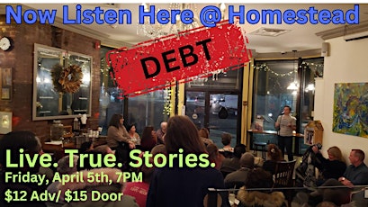 Now Listen Here Presents: Debt - Stories in the Red