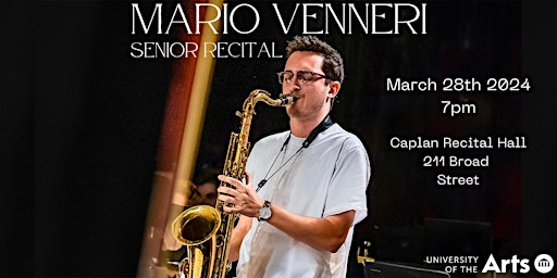 Mario Venneri Senior Recital  primärbild