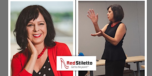 Imagem principal de The 3 Secrets of Public Speaking   - Donna Riccardo, Red Stiletto