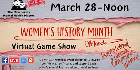 The NJ Mental Health Players-Women's History Month Celebration!