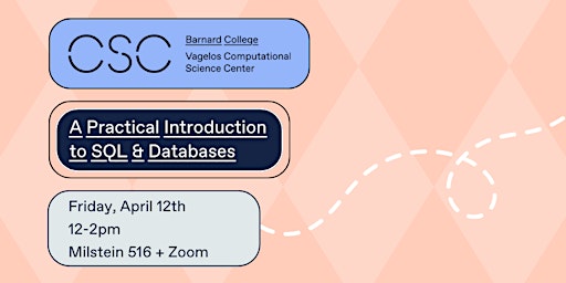 CSC Workshop: A Practical Introduction to SQL & Databases primary image