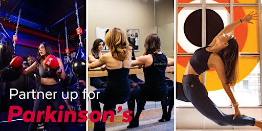 Imagem principal do evento Partner Up for Parkinson's - Rumble, CorePower & Pure Barre Collab Class