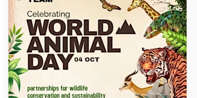 Come Celebrate World Animal Day With Vendors, Food, DJ , Show And More! primary image