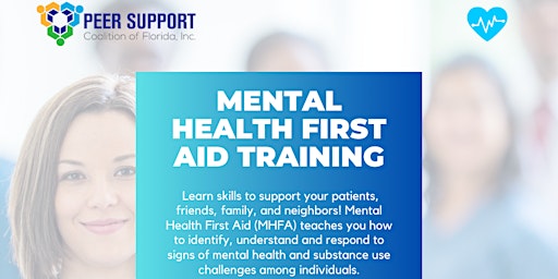 Image principale de Adult Mental Health First Aid Training for Healthcare Workers