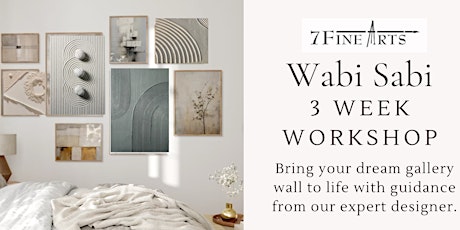 Wabi-Sabi Gallery Wall: 3 Class Workshop