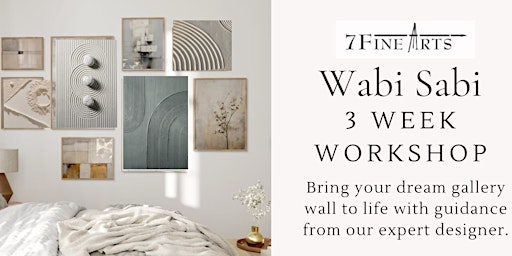 Hauptbild für Wabi-Sabi Gallery Wall: 3 Class Workshop
