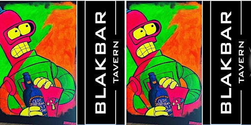 11th PunkRock “Futurama” Paint Night @Blakbar  primärbild