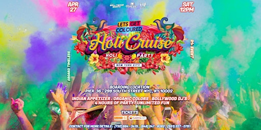 Imagem principal de Balam Pichkari-Cruise Party- Holi in the NYC