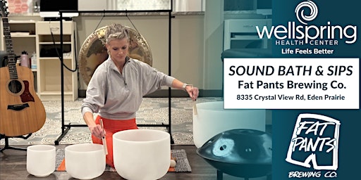 Sound Bath & Sips at Fat Pants Brewing Co. primary image