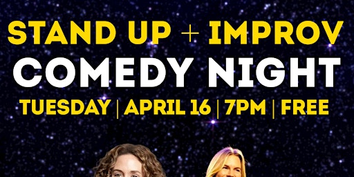 Improv & Stand Up Comedy Night! primary image