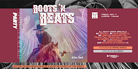 BOOTS N BEATS LONG WEEKEND PARTY
