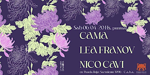 Primaire afbeelding van CAMA - LEA FRANOV - NICO CAVI EN VIVO