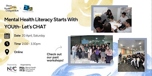 Mental Health Literacy Starts With YOUth - Let's CHAT primary image