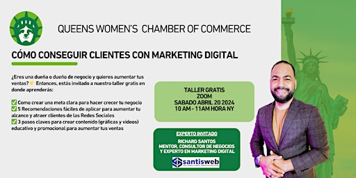 Cómo Conseguir Clientes con Marketing Digital primary image