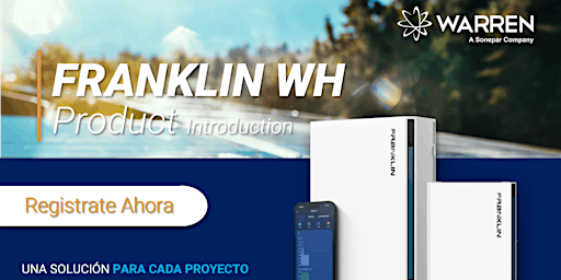 Primaire afbeelding van Franklin WH Product Introduction