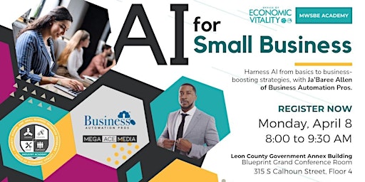 Imagen principal de MWSBE Academy: AI for Small Business