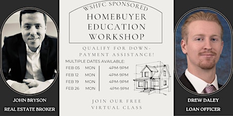 WA STATE--WSHFC HOME BUYER EDUCATION AND DOWN PAYMENT ASSISTANCE CLASS