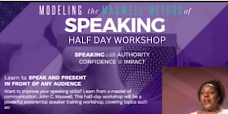 Maxwell Virtual Speakers Half  Day Workshop