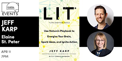 Jeff Karp with Elaine St. Peter: LIT primary image