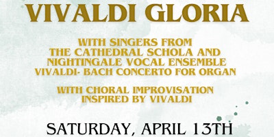 Vivaldi Gloria - an Embrace Ambiance Concert primary image